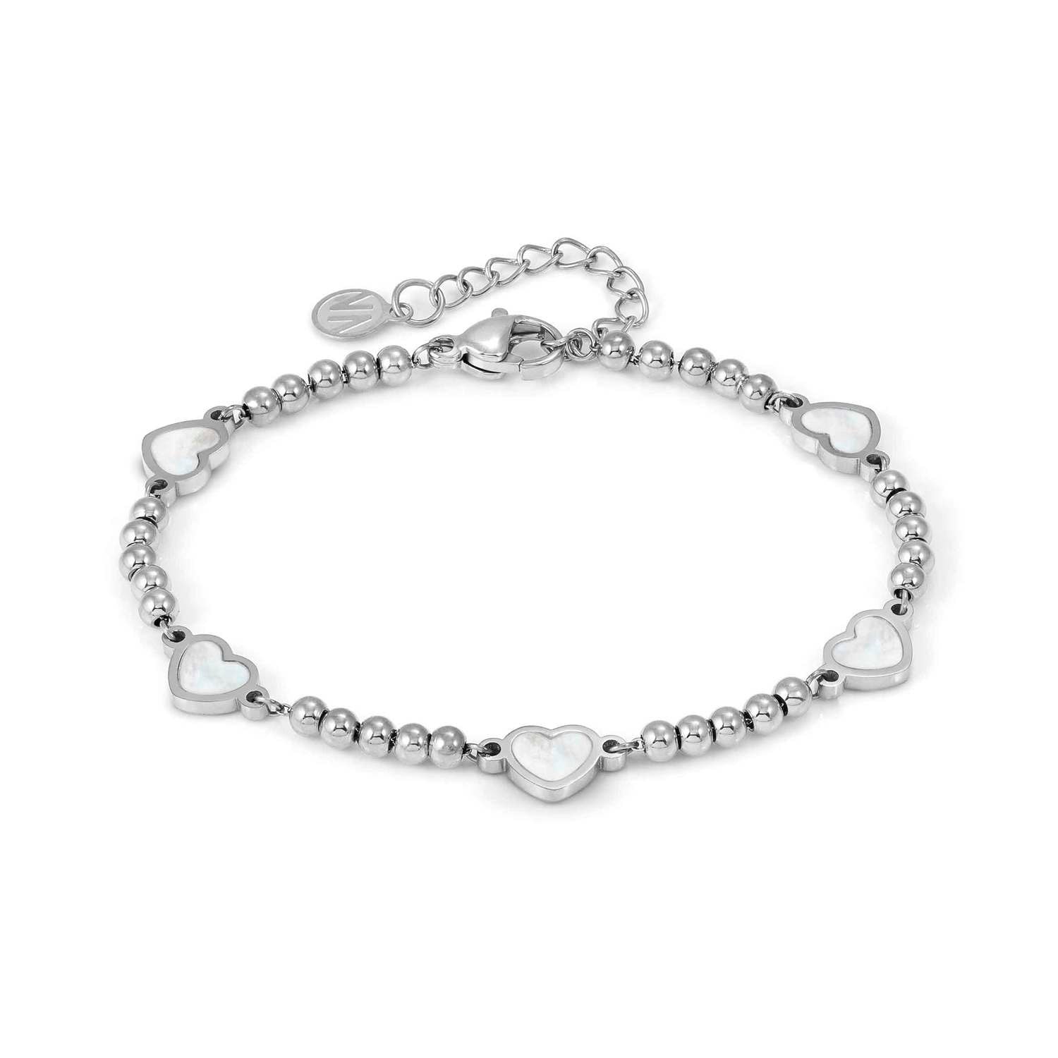 Nomination Emosfere Stainless Steel Hearts Bracelet