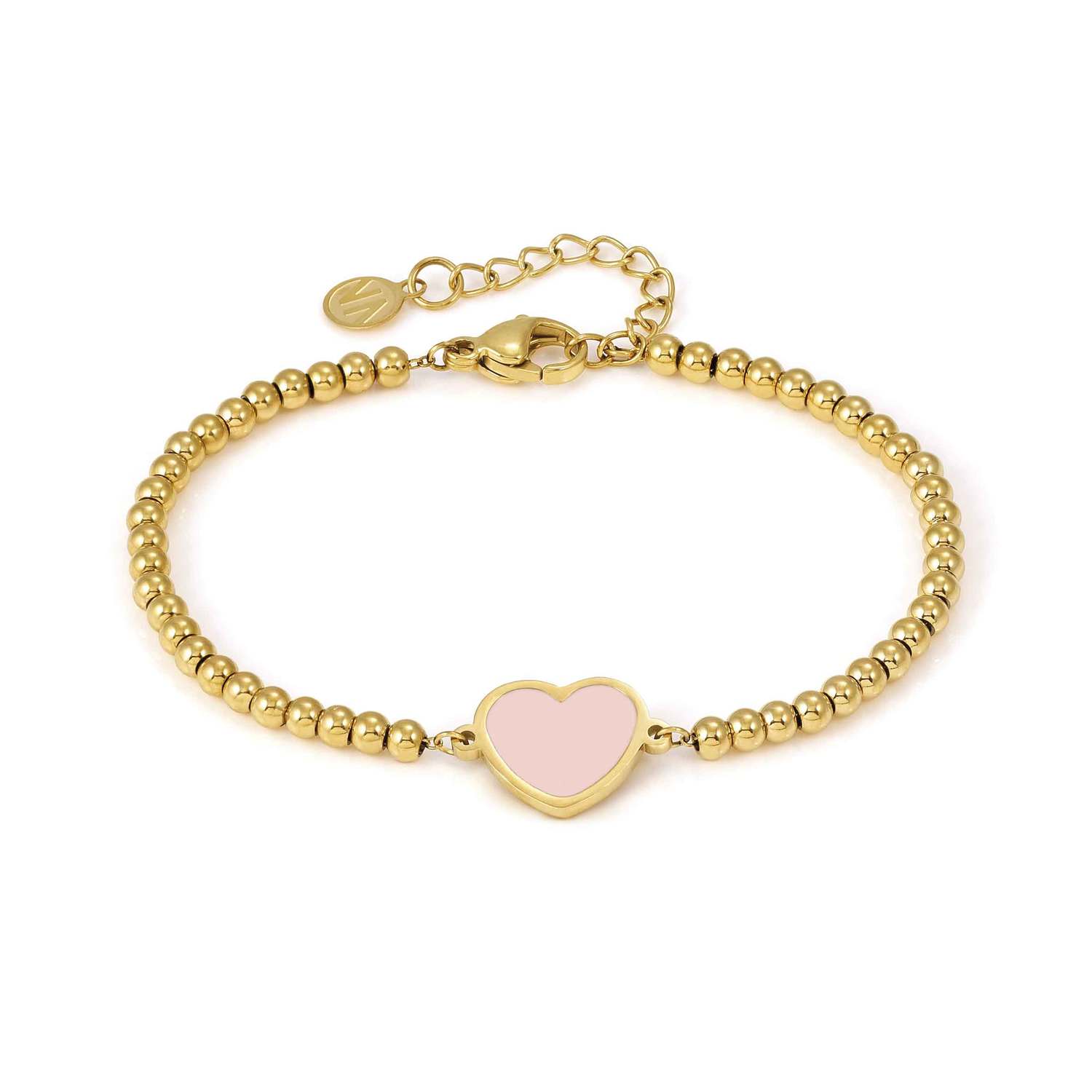 Nomination Emosfere Stainless Steel Heart Bracelet Gold Finish