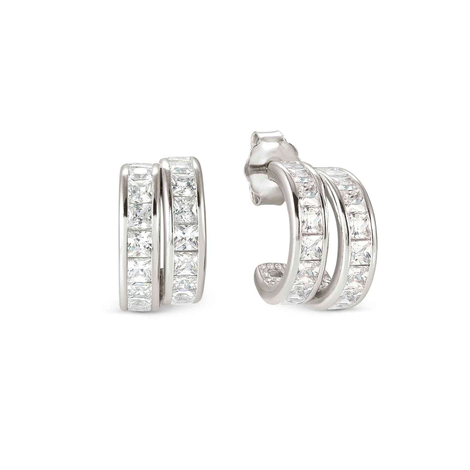 Nomination Daytonight Earrings with white CZ