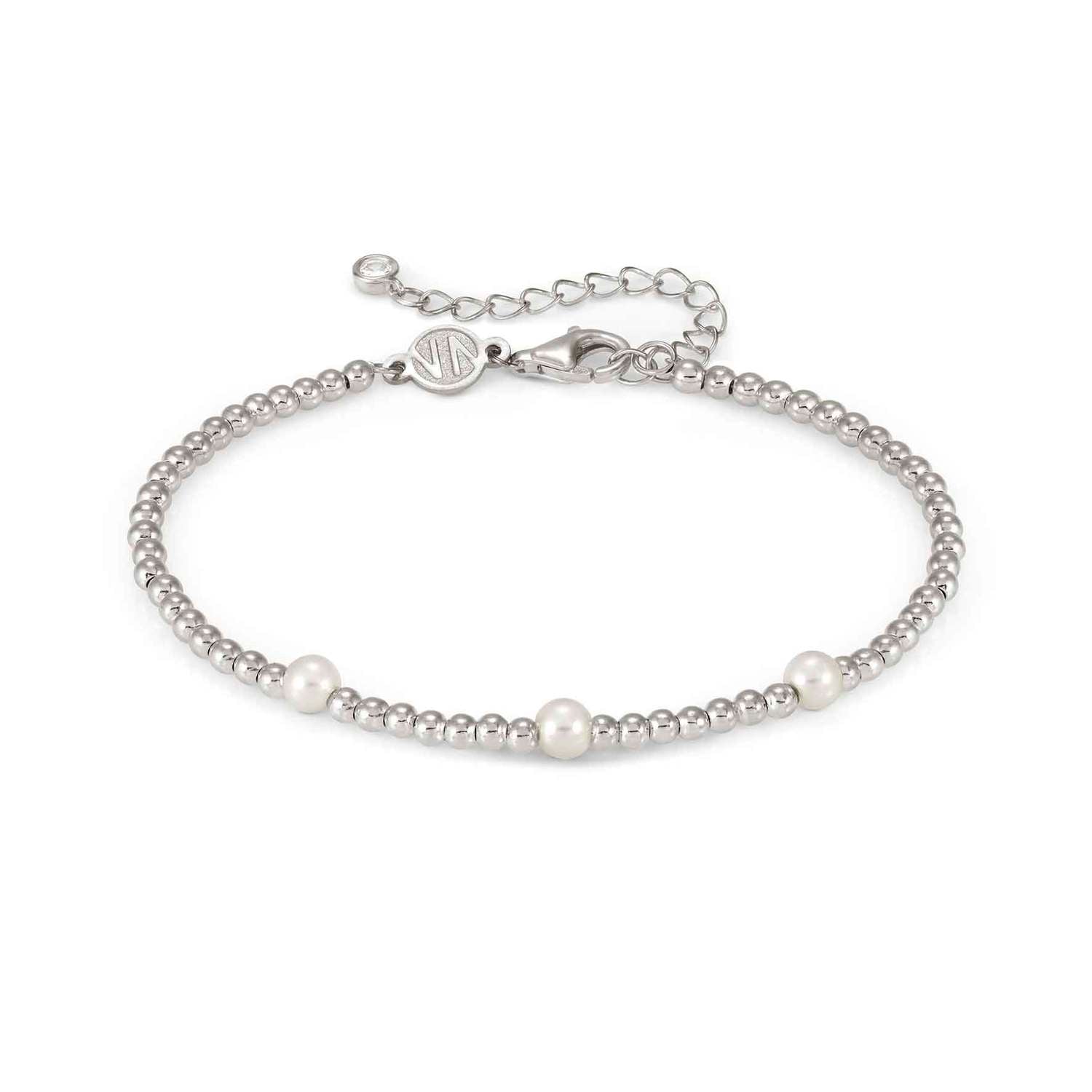 Nomination Fashion Era Bracelet with Pearls silver