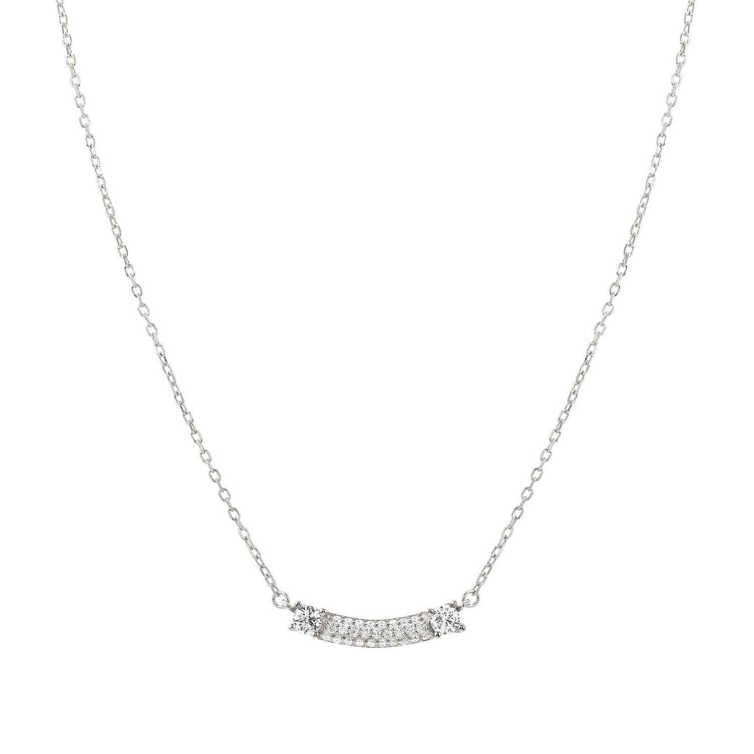 Nomination Fashion Era Necklace with Bar and CZ