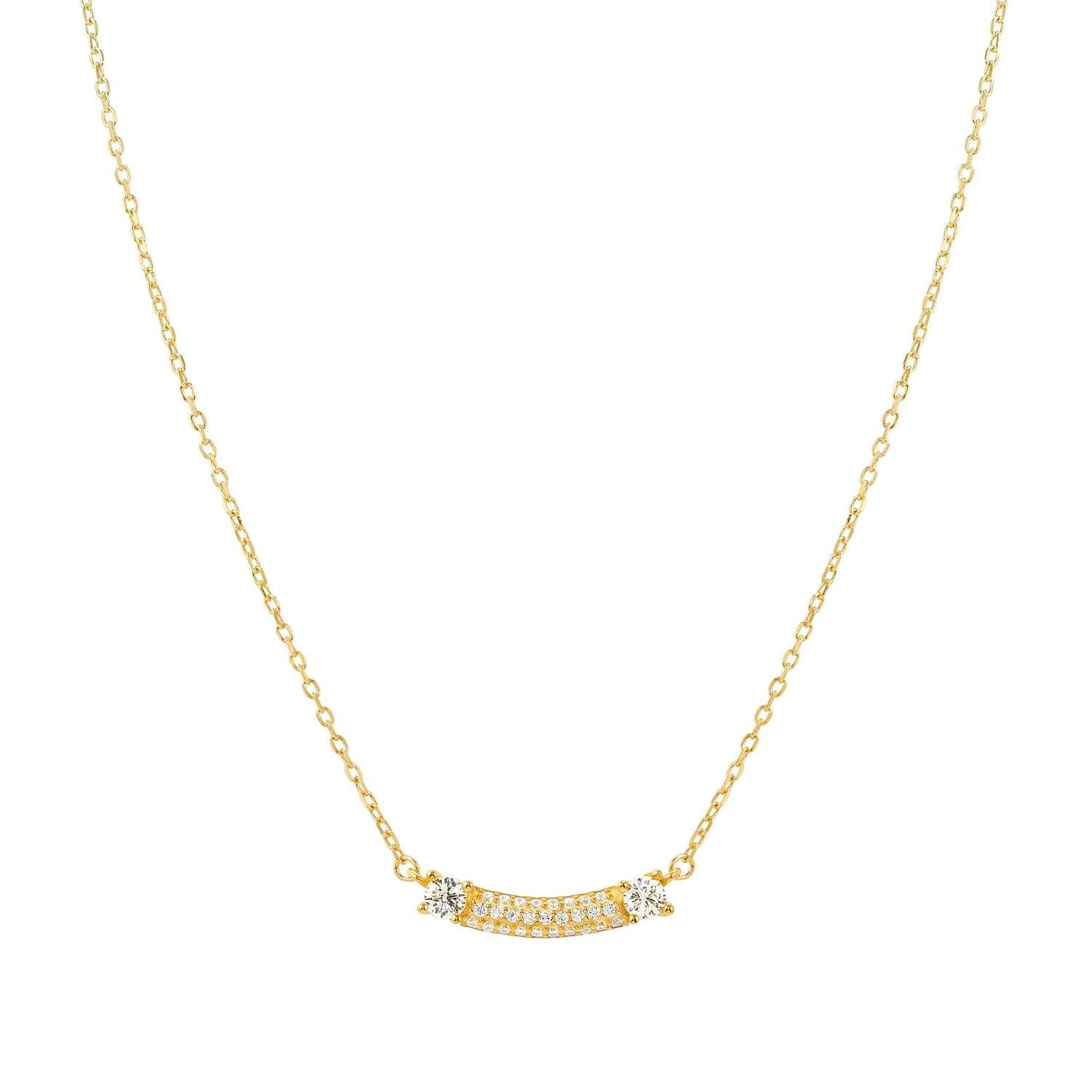 Nomination Fashion Era Necklace with Bar and CZ