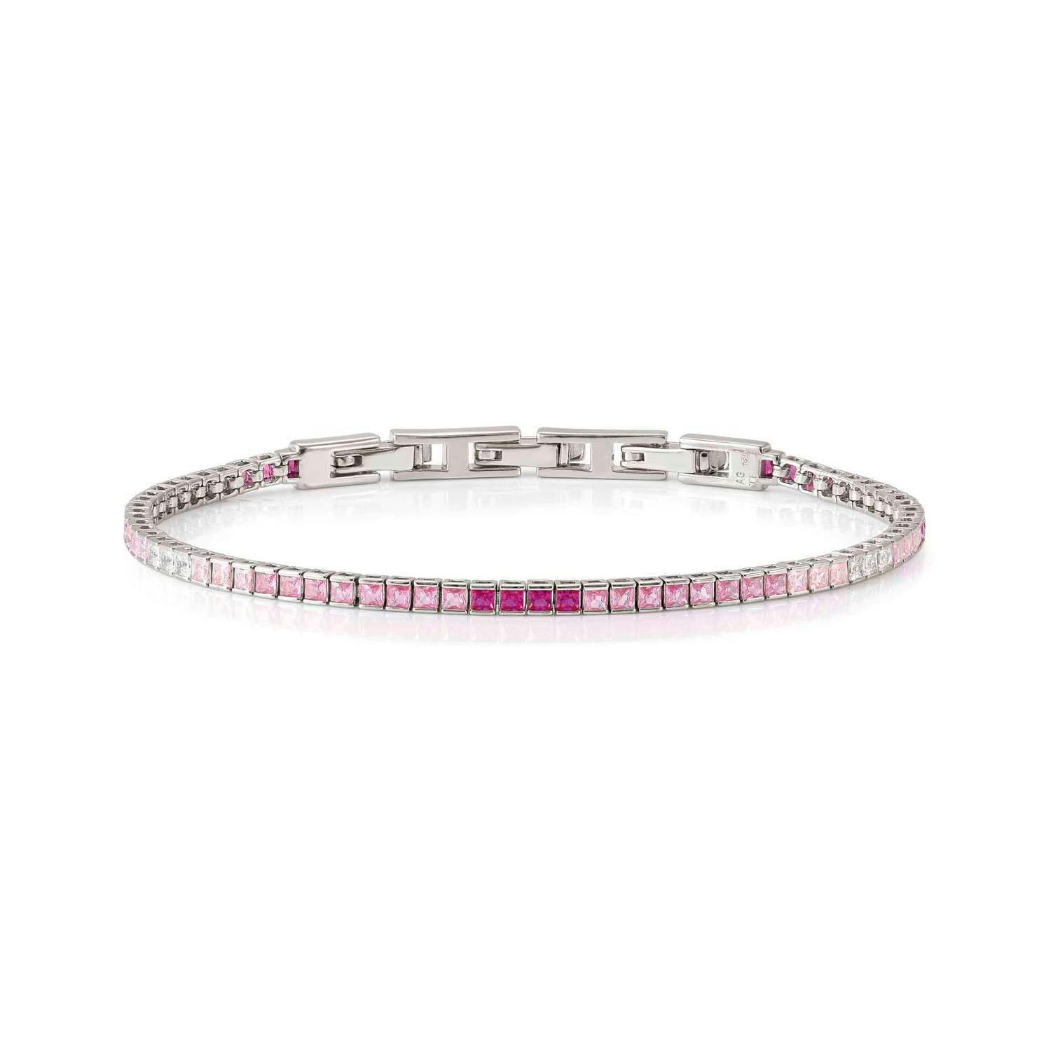 Nomination Daytonight Tennis Bracelet with pink CZ