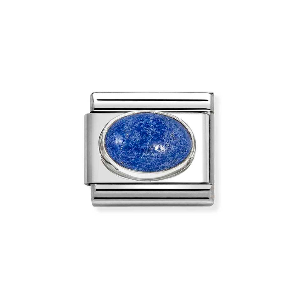Nomination Classic Lapis Stone Charm in Silver