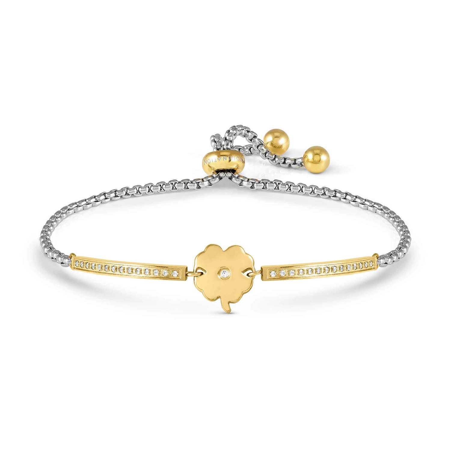 Nomination Milleluci Refined Edition Bracelet Four Leaf Clover