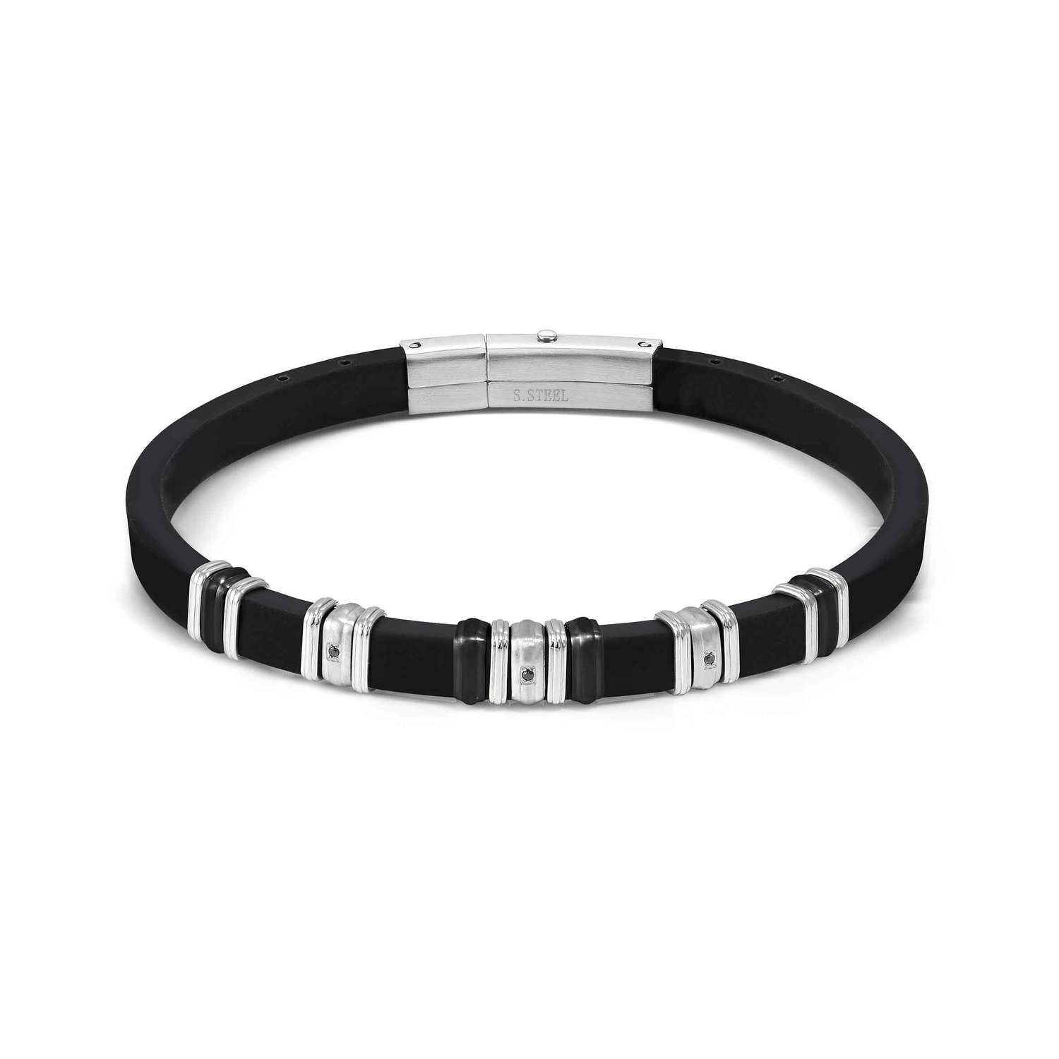 Nomination City Collection Energy Edition Bracelet with Black CZ