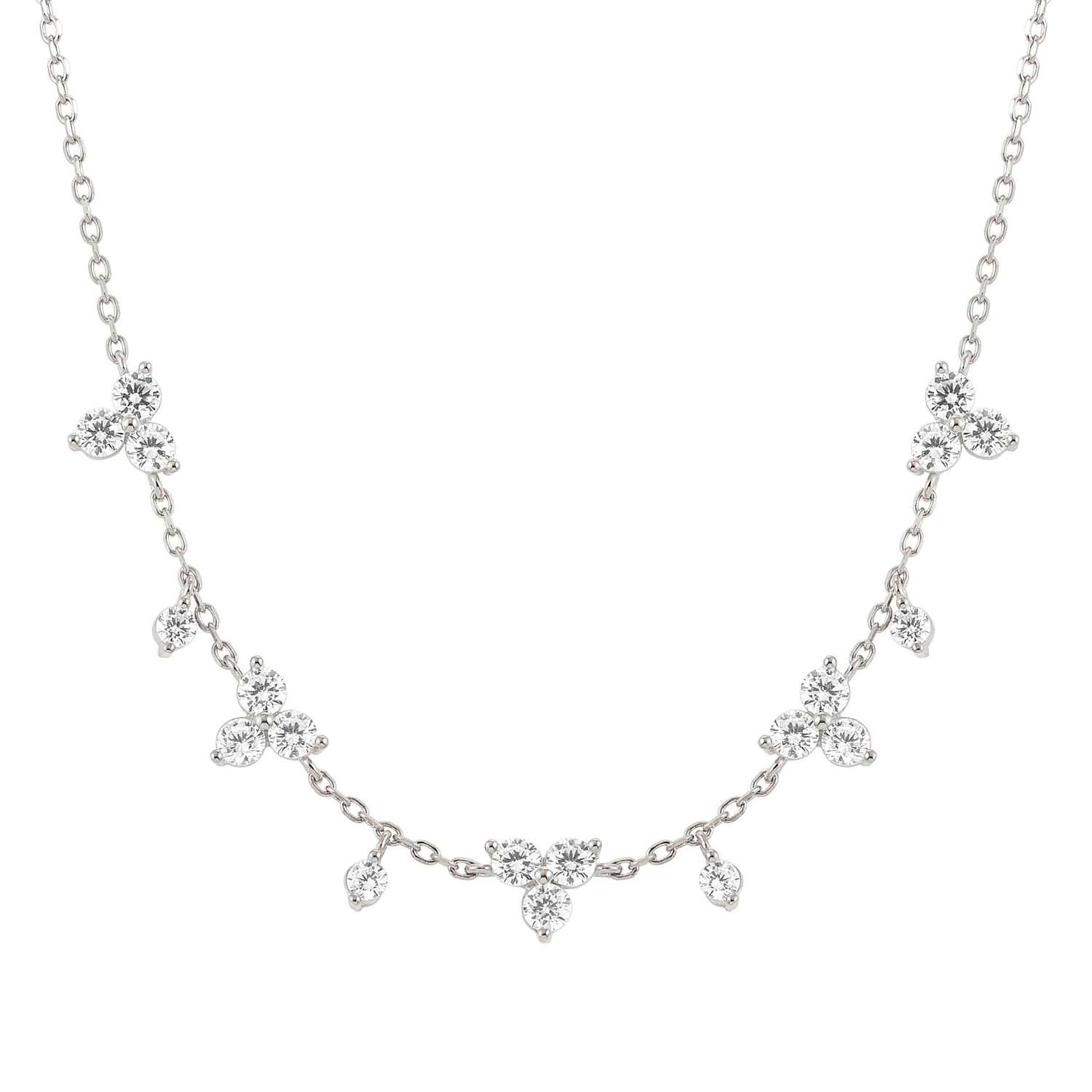 Nomination Life Bouquet White CZ Necklace