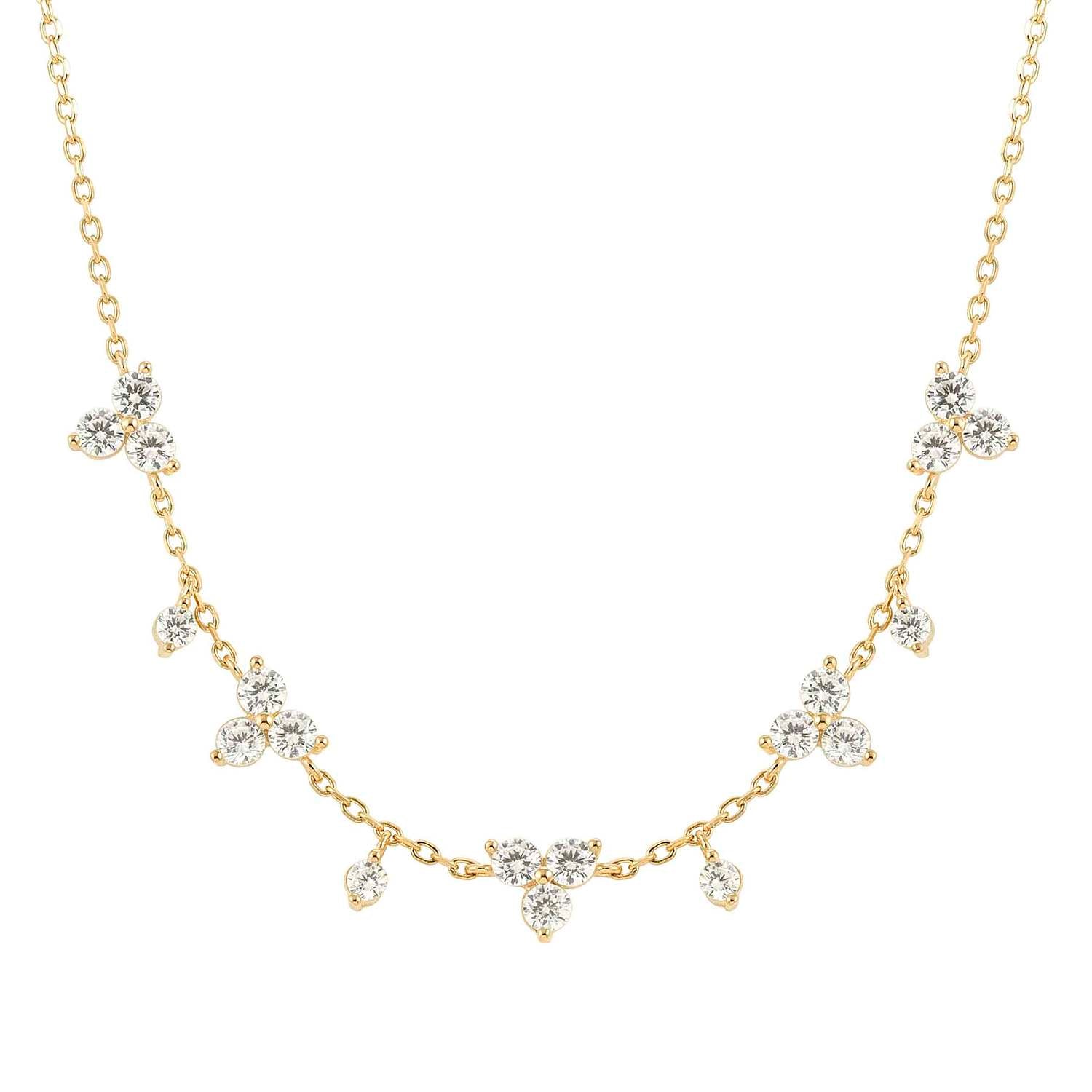 Nomination Life Bouquet White CZ Necklace