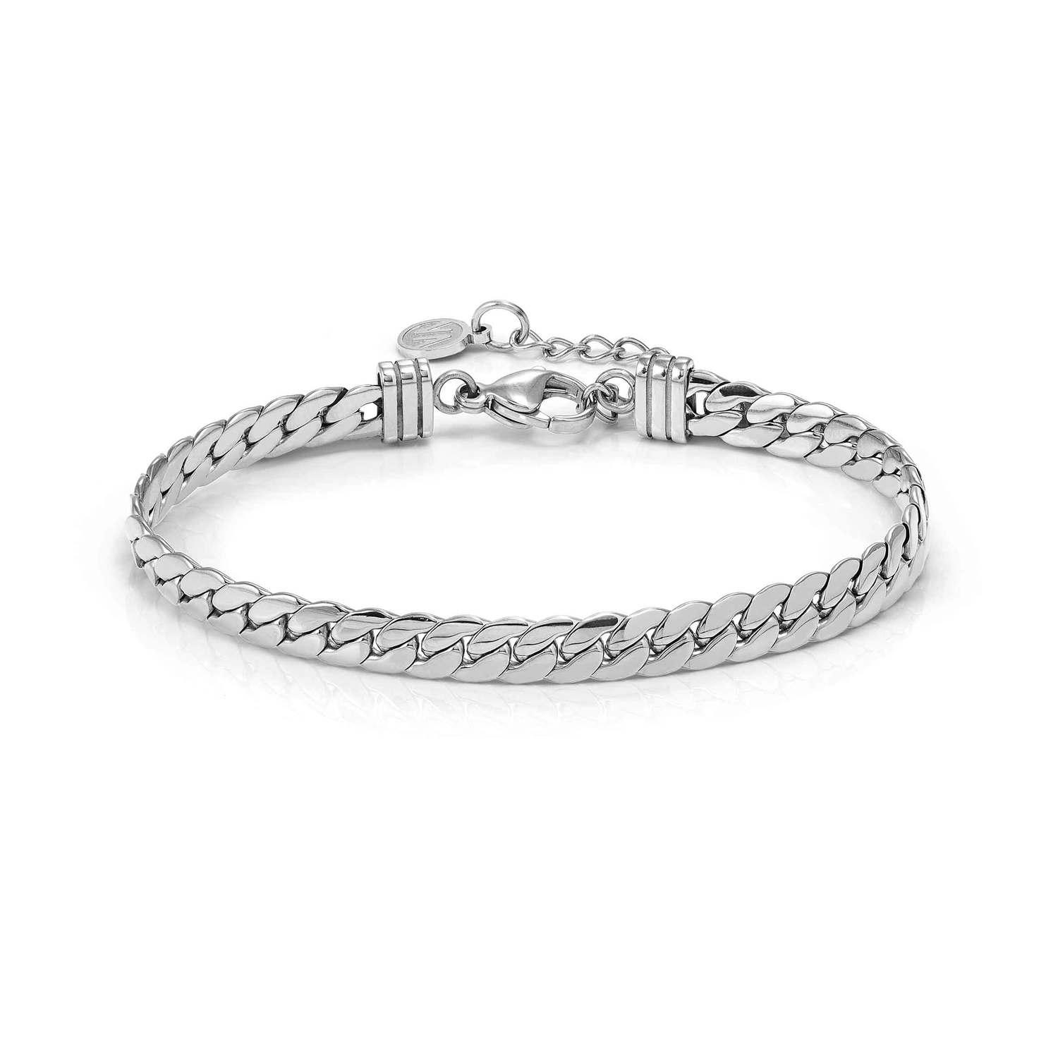 Nomination Ecclettica Snake Chain Bracelet silver finish
