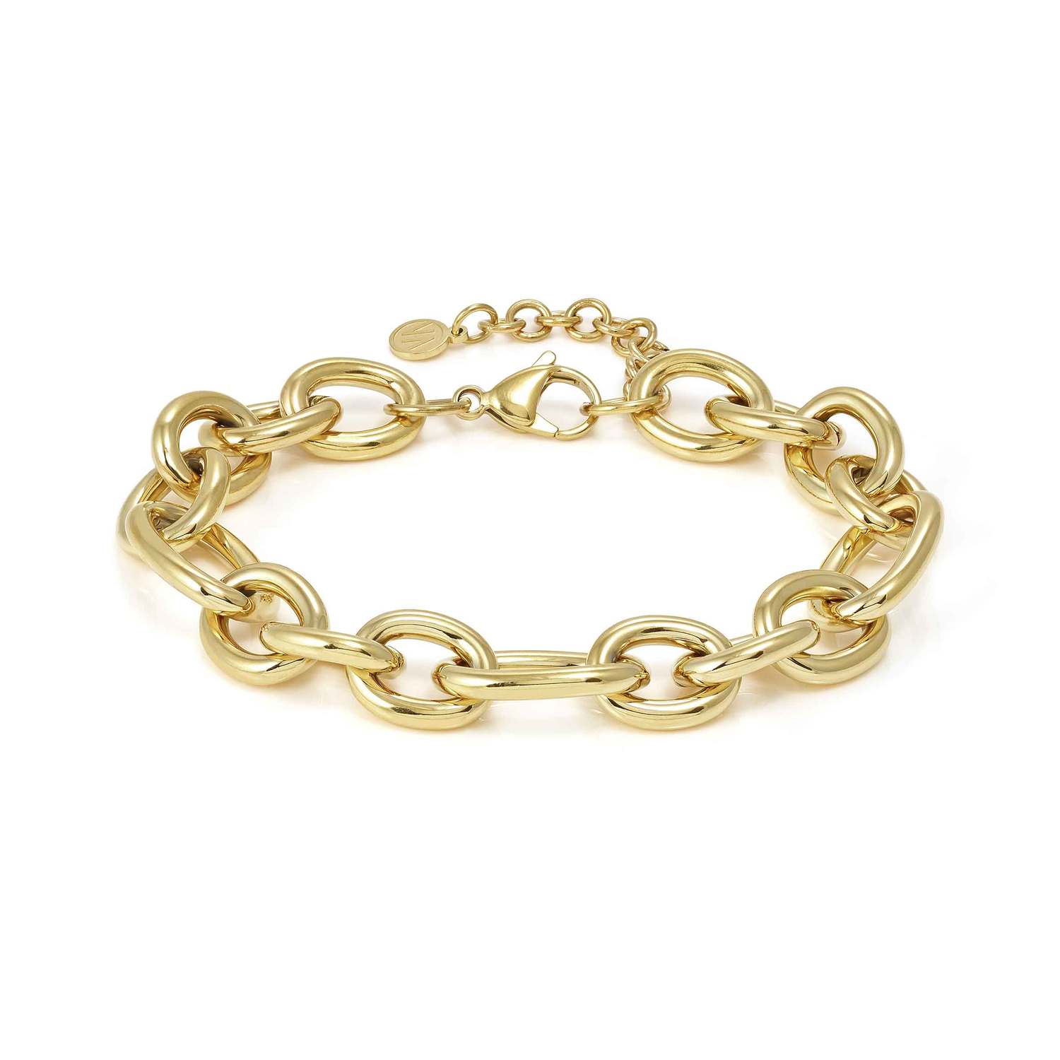 Nomination Ecclettica Large Link Chain Bracelet gold finish