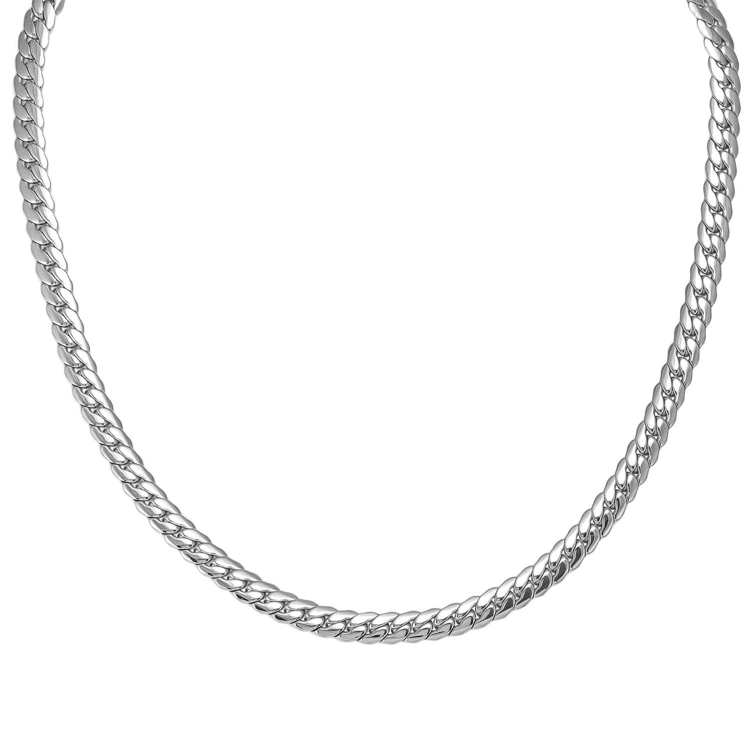 Nomination Ecclettica Snake Chain Necklace silver finish