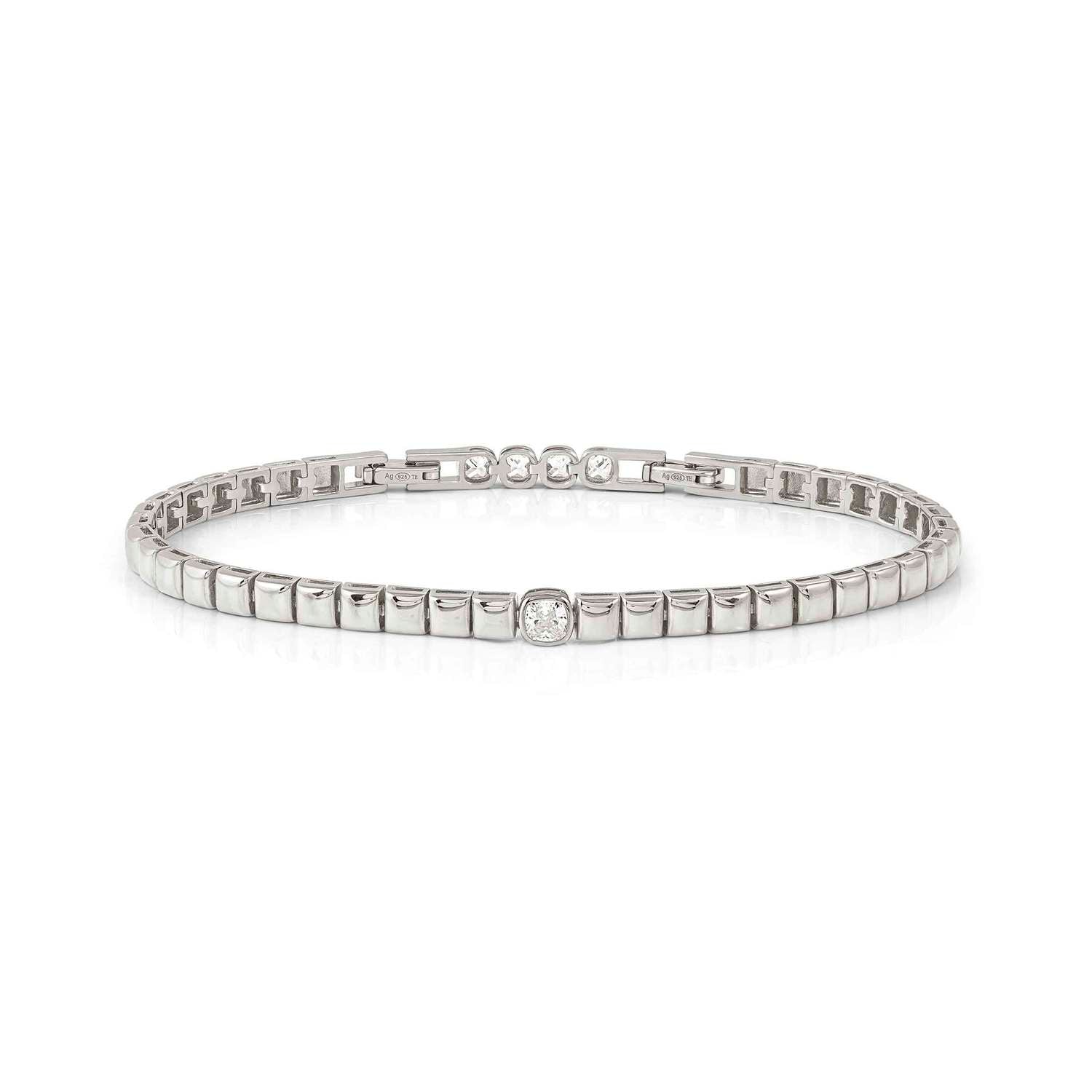 Nomination Enigmatic Shine Square Bracelet silver