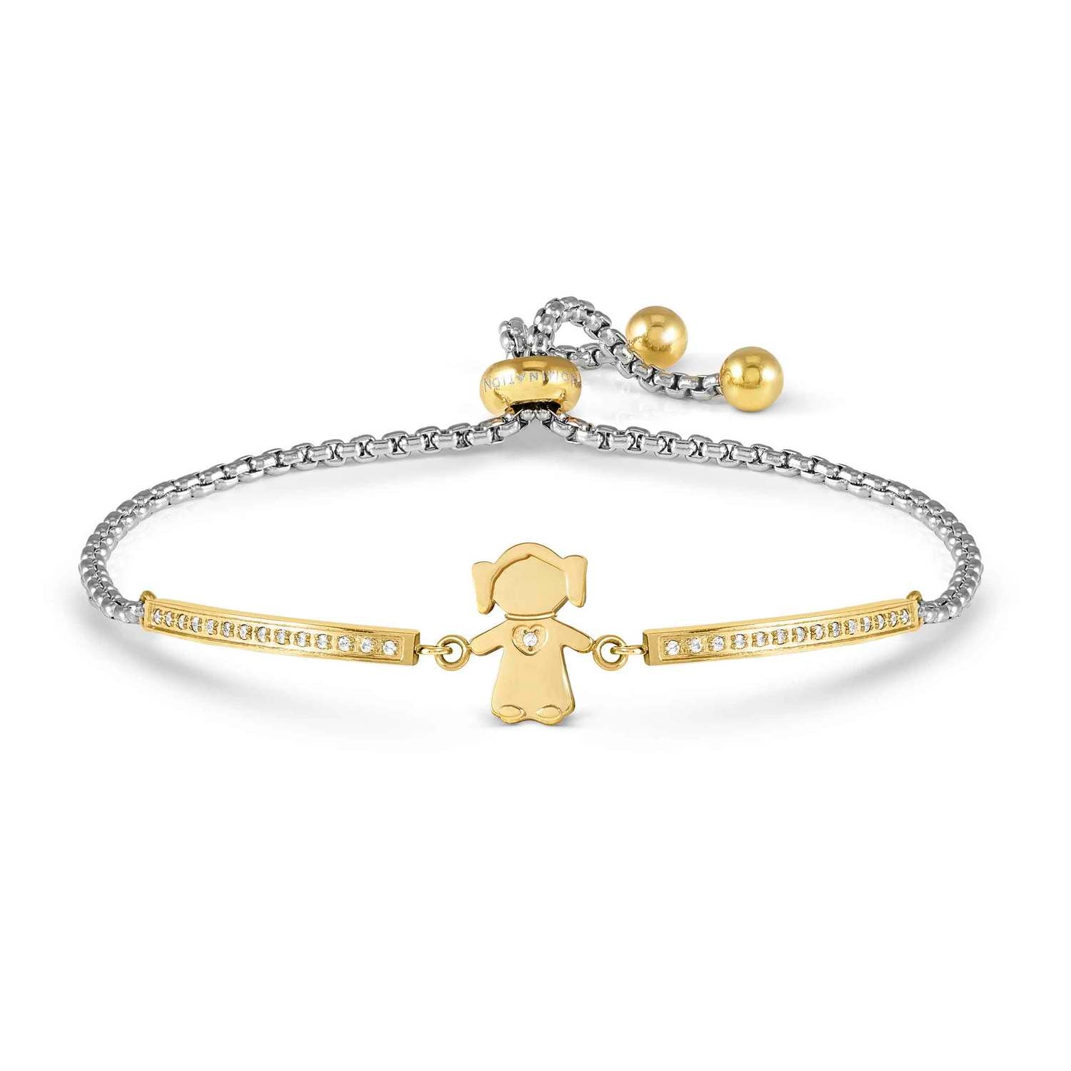 Nomination Milleluci Refined Edition Girl Bracelet gold