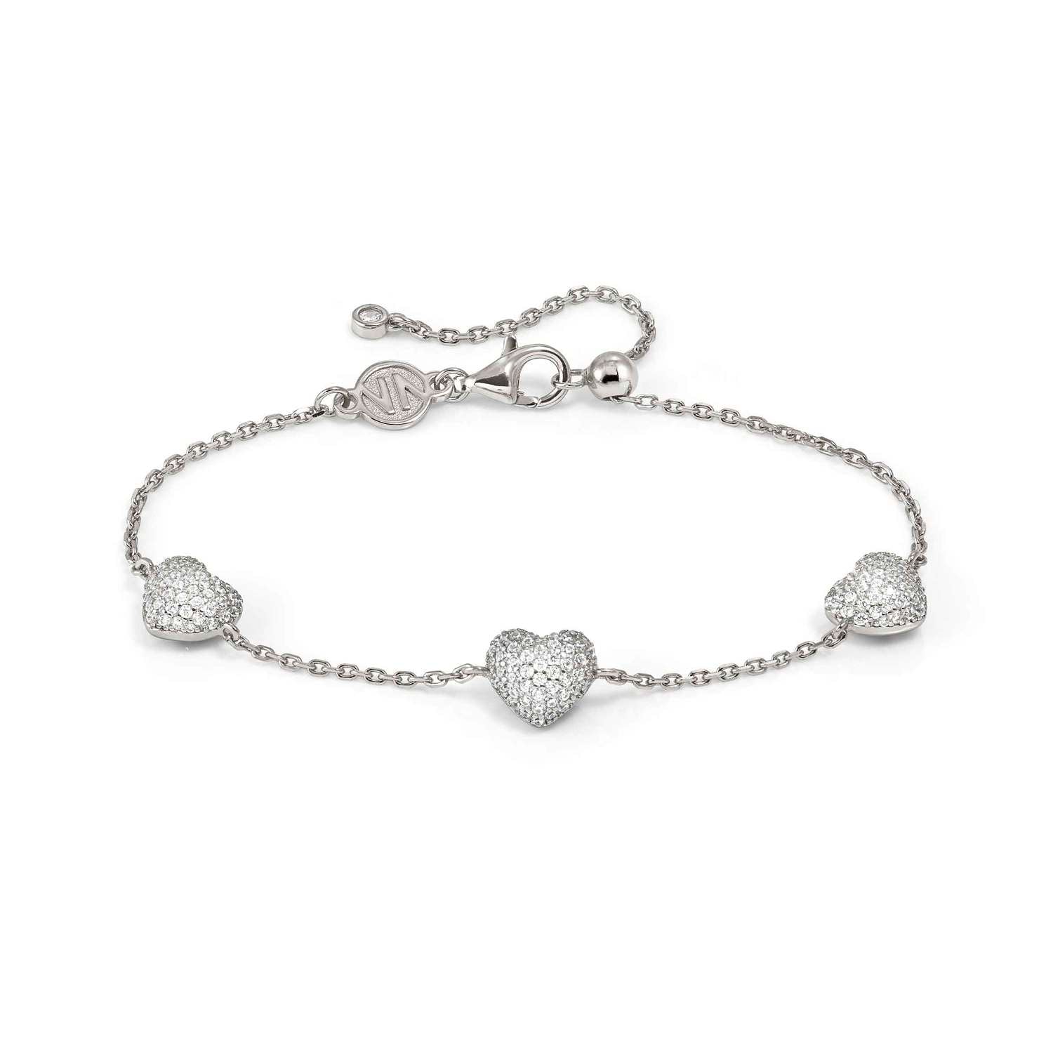 Nomination Life Poetry Multi Heart Bracelet silver