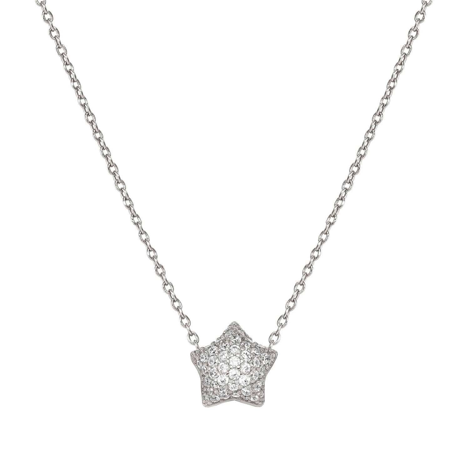 Nomination Life Poetry Star Necklace silver