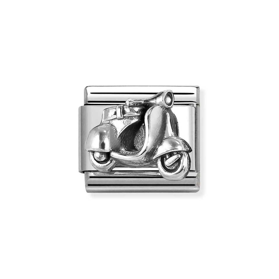 Nomination Classic Link Scooter Charm in Silver