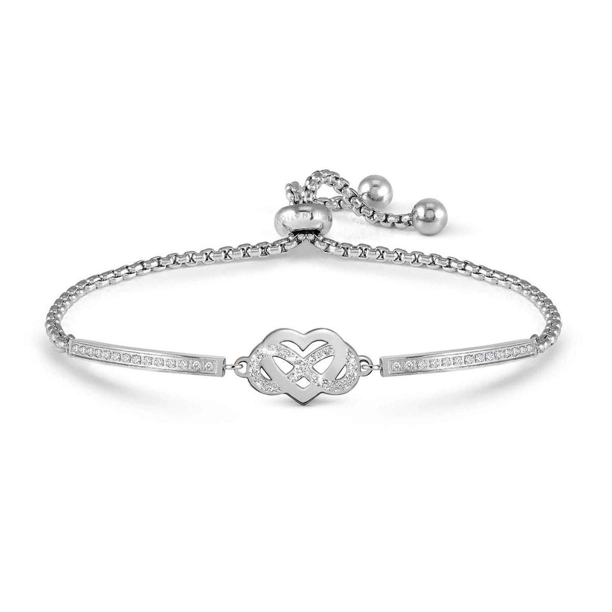 Nomination Milleluci Beloved Edition Infinity Heart Bracelet silver