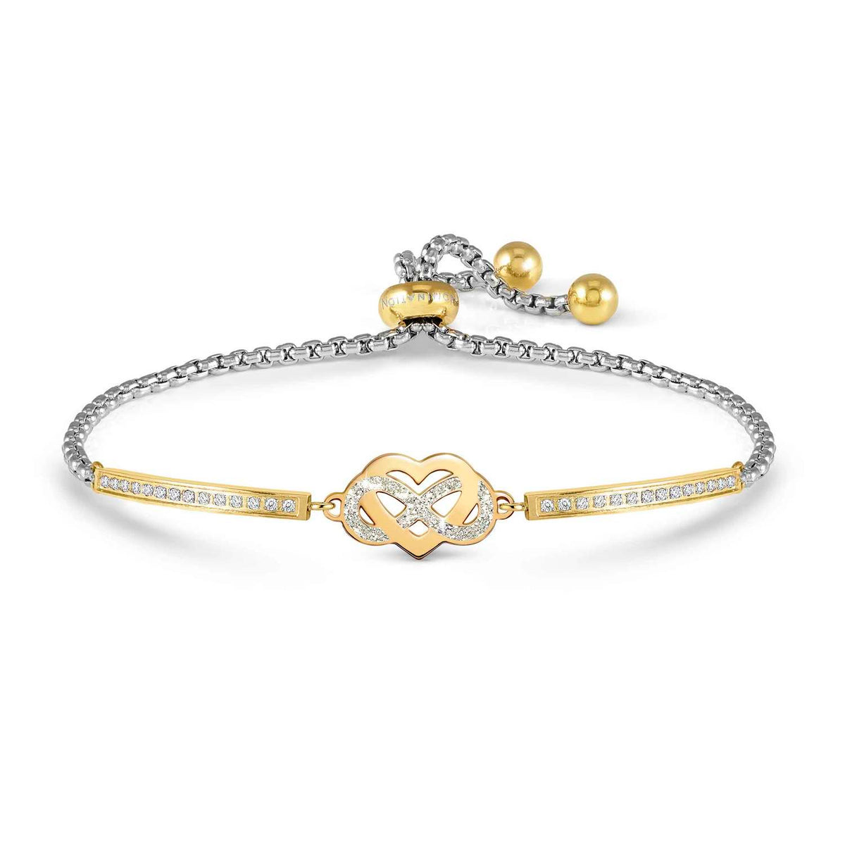 Nomination Milleluci Beloved Edition Infinity Heart Bracelet gold