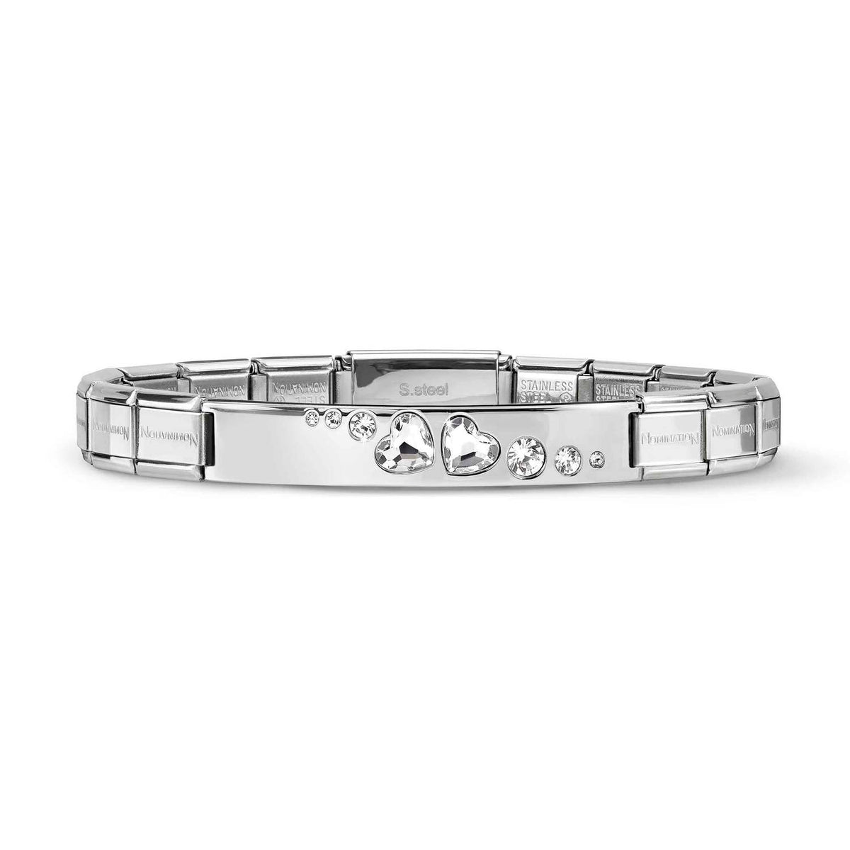 Nomination Trendsetter Heart Edition Bracelet Double Hearts