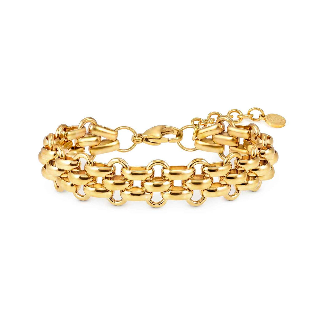 Nomination Wear & Style Triple Link Bracelet gold