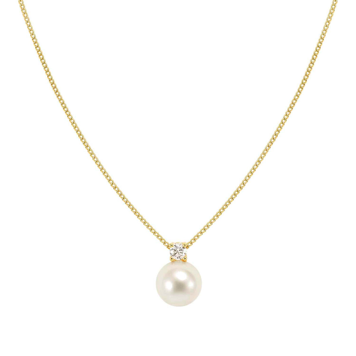 Nomination Siren Dream CZ Pearl Necklace gold
