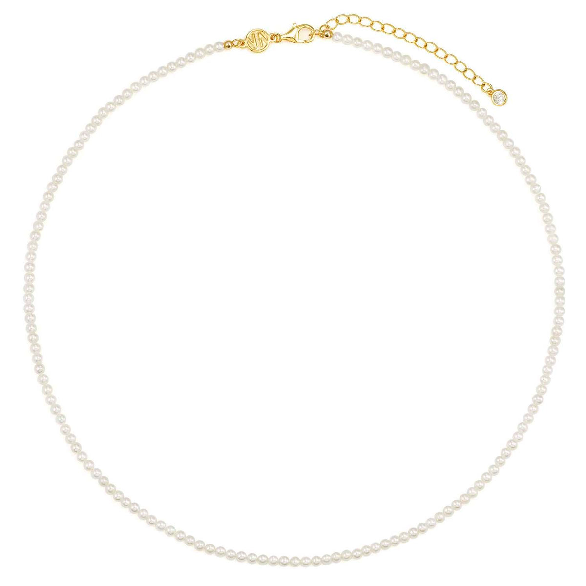 Nomination Siren Dream Pearl Strand Necklace gold