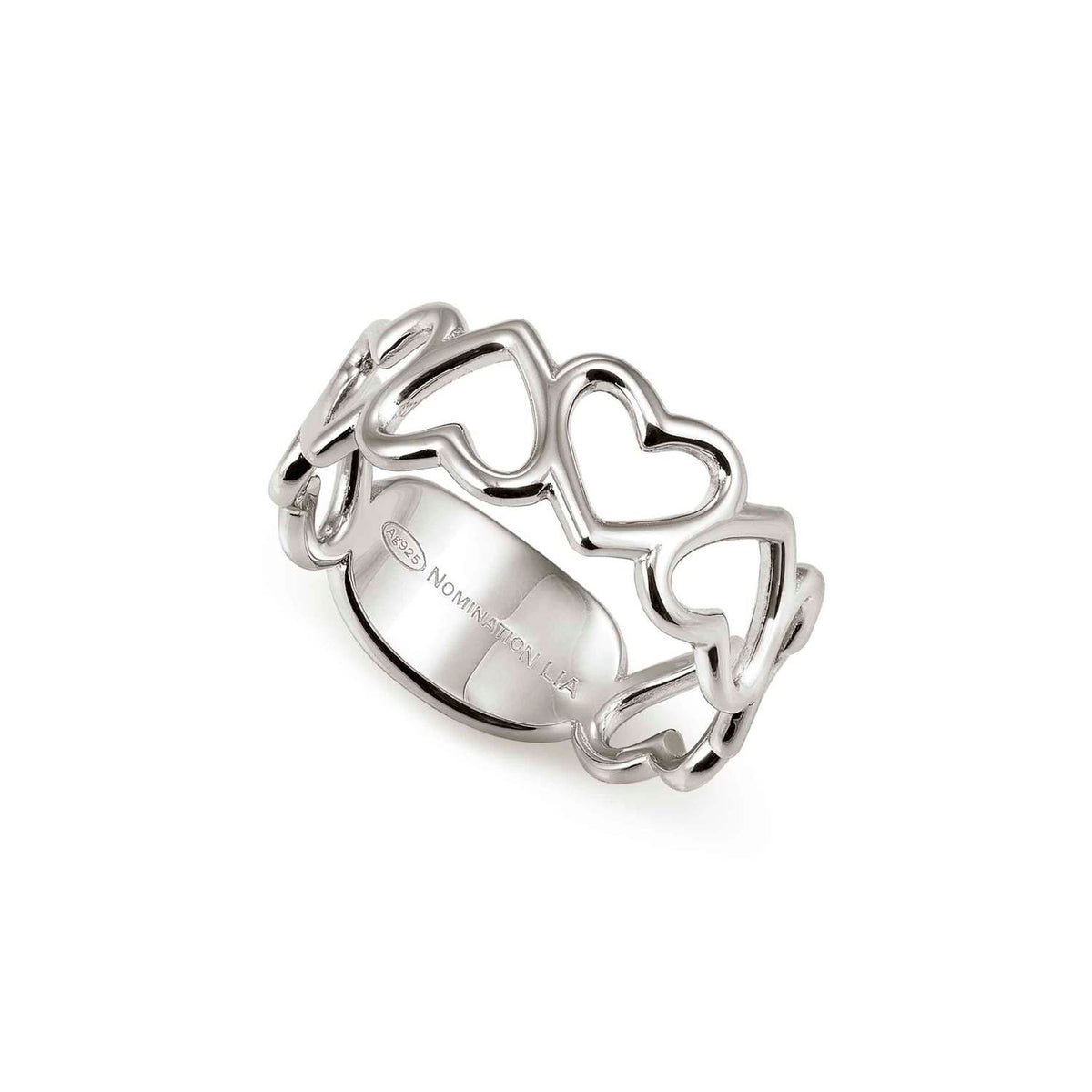 Nomination Precious Moves Open Heart Ring