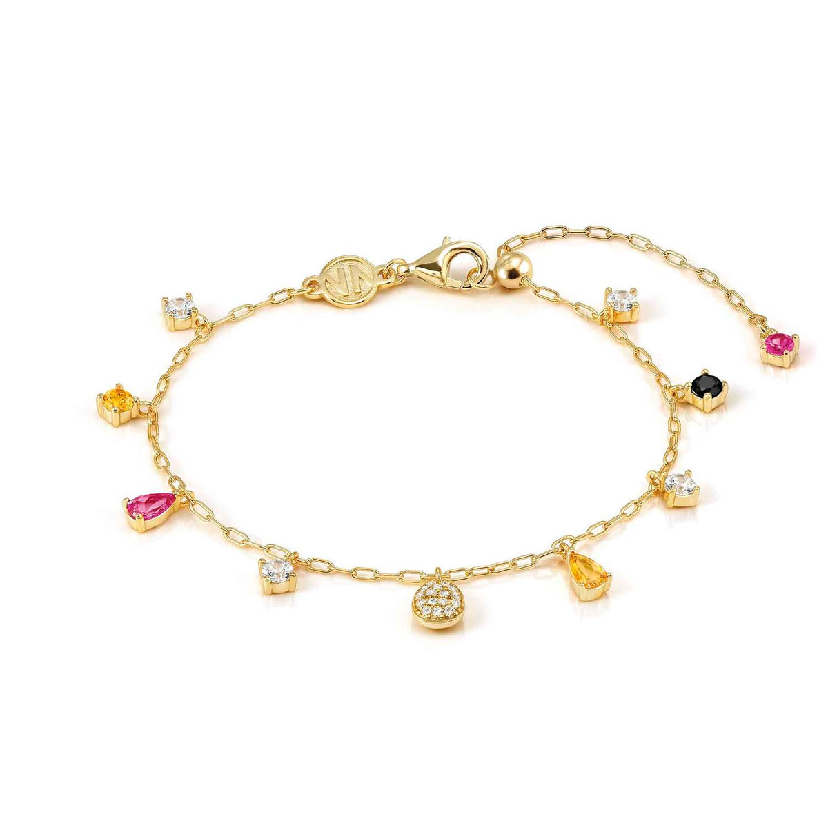 Nomination Precious Moves Oval Dangle Link Bracelet