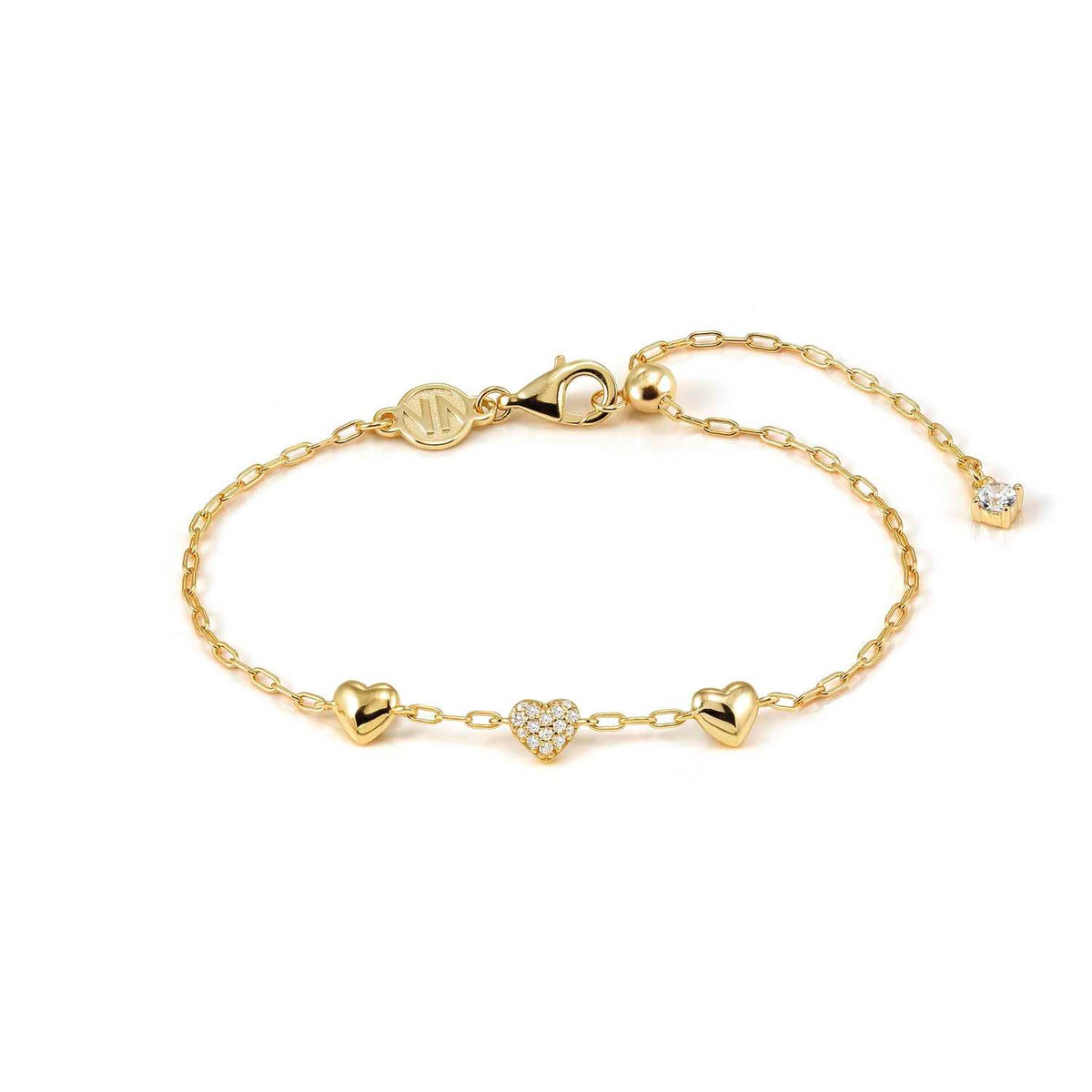 Nomination Precious Moves Heart Link Bracelet