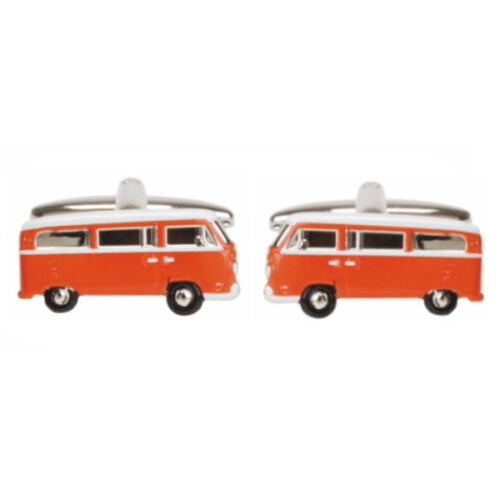 Dalaco Orange Campervan Cufflinks 90-1447
