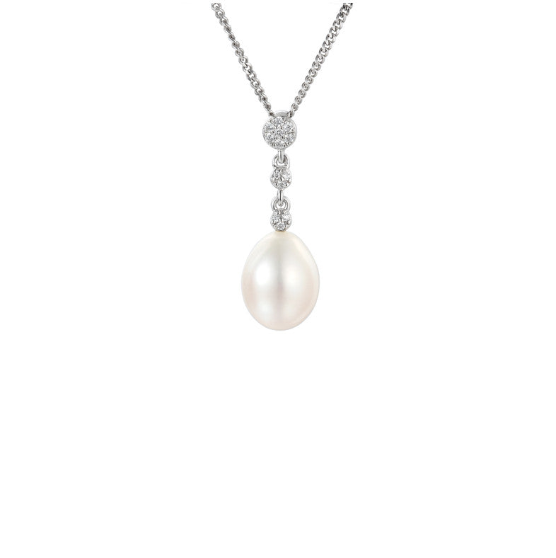 Amore Argento Affinity Pearl Necklace