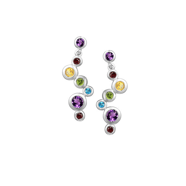 Amore Argento Rhapsody in Colour Earrings 9106
