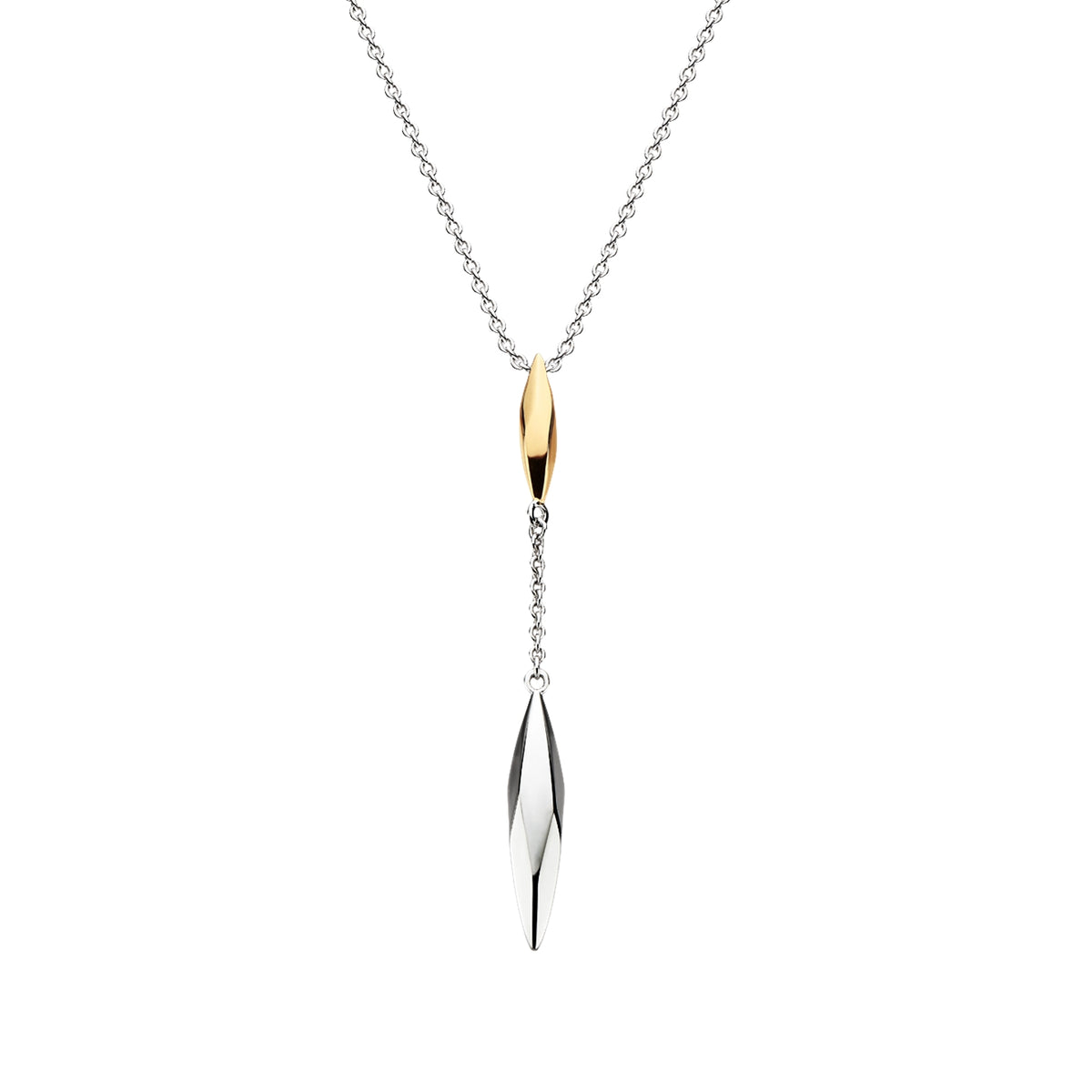 Kit Heath Glint Golden Two-Tone Lariat-Style Necklace