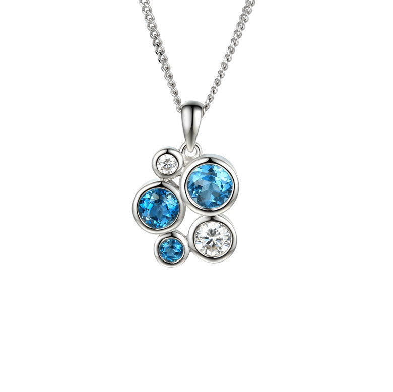 Amore Fantasia Symphony Blue Necklace