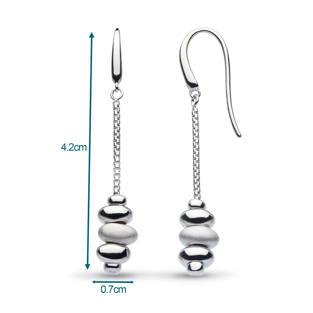 Kit Heath Coast Tumble Sand Drop Earring dimensions