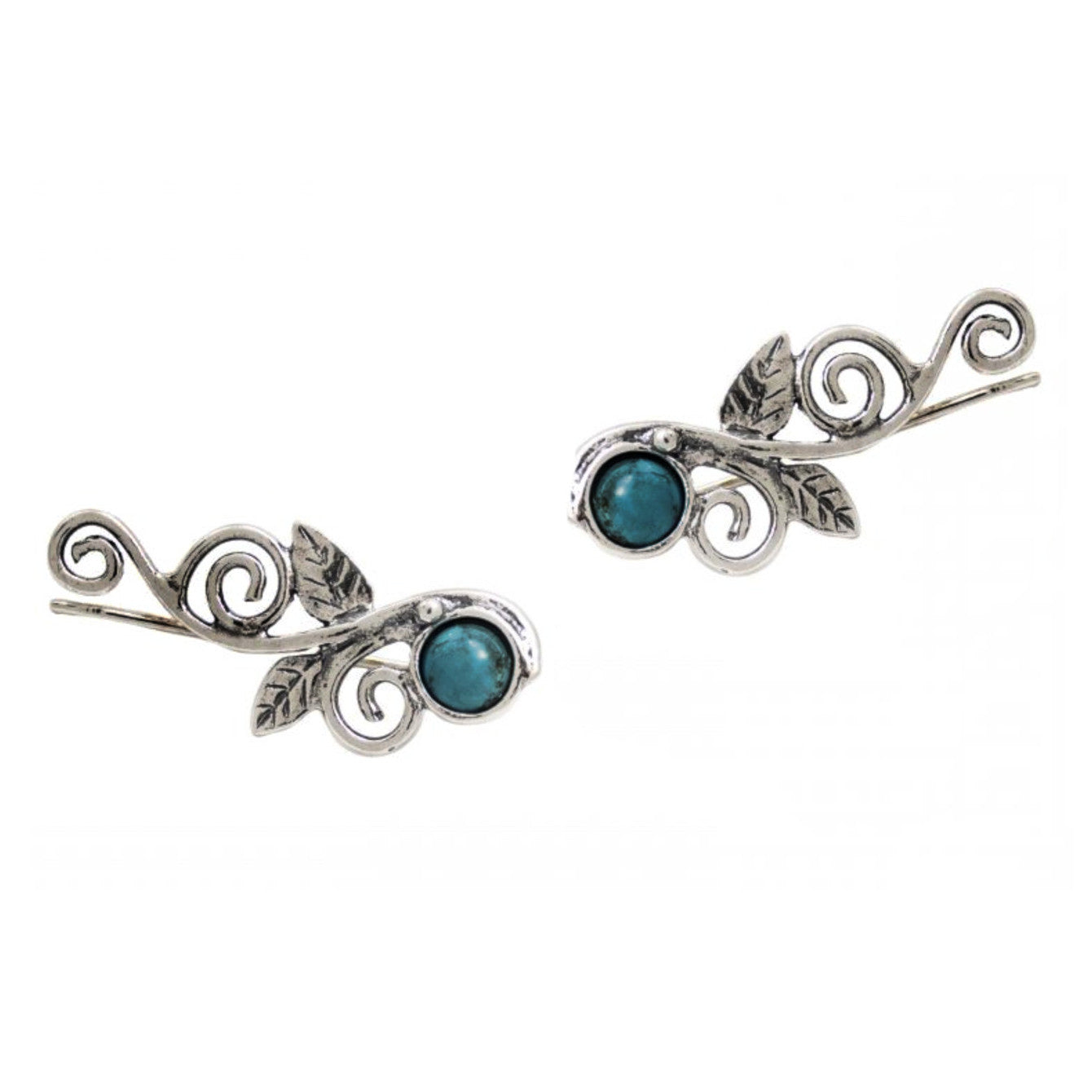 Aviv Silver Climber Earrings