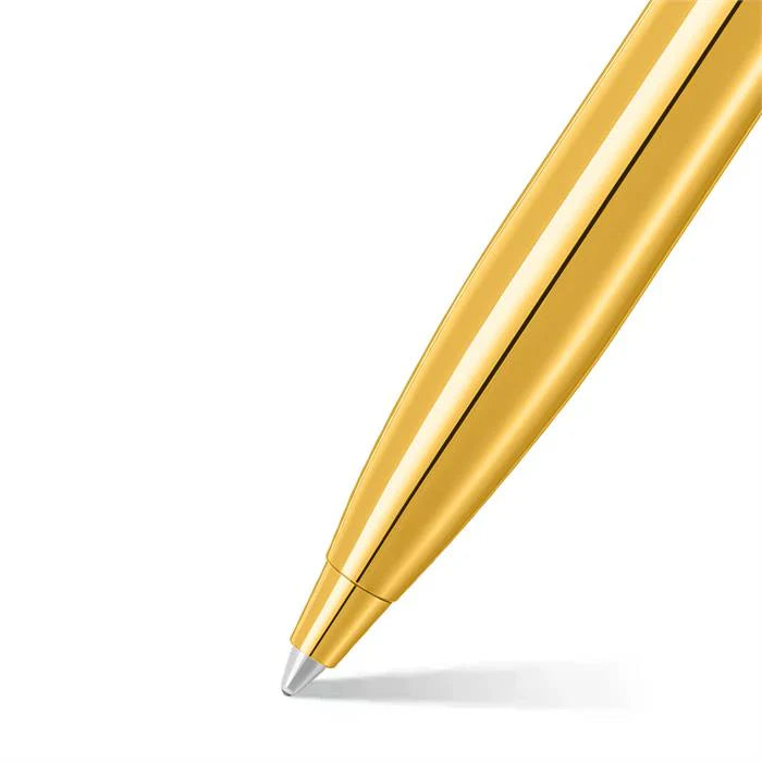 Sheaffer Series 100 Gold PVD Ballpoint Pen close up