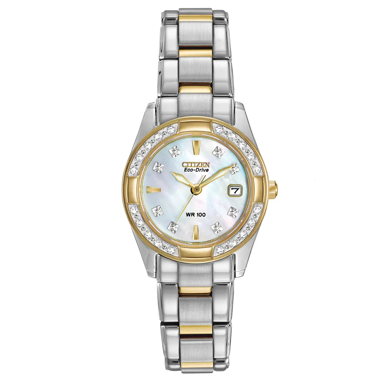 Citizen Eco Drive Ladies Regent Diamond Watch EW1824-57D
