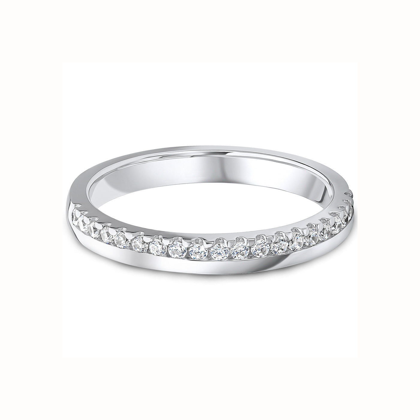 Diamond 0.20ct Eternity Ring Platinum