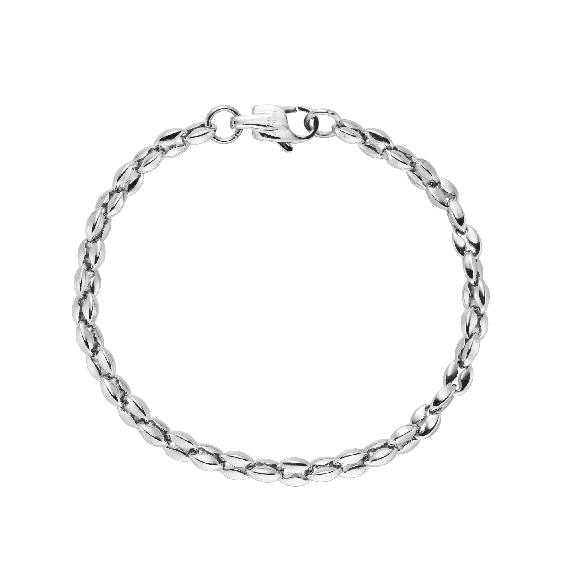 Unique & Co Men's Steel Chain Bracelet LAB-296