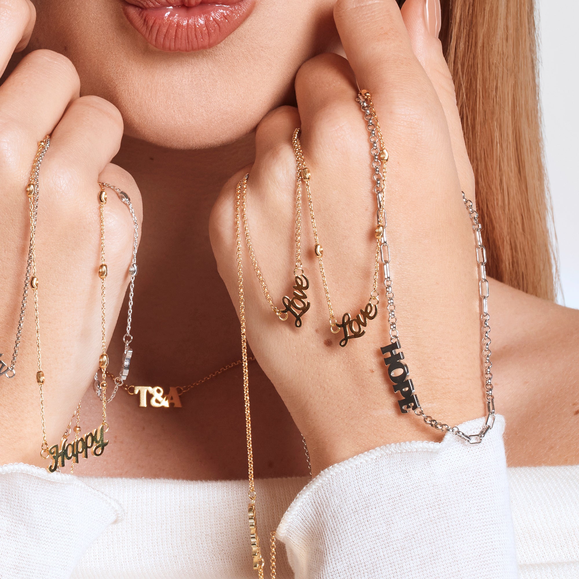 Hot Diamonds HD X Tasha Ghoudi Personalised Necklace