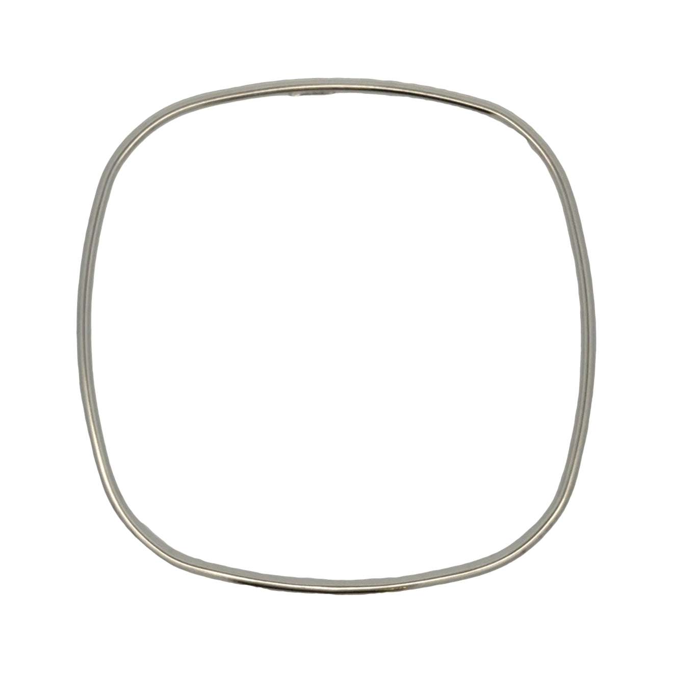 Sterling Silver Square Stacker Bangle
