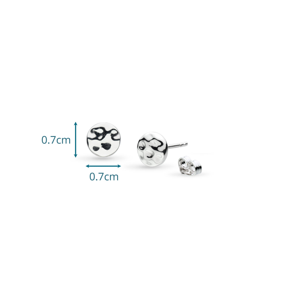 Kit Heath Mirage Reflect Round Disc Stud Earring SIZE