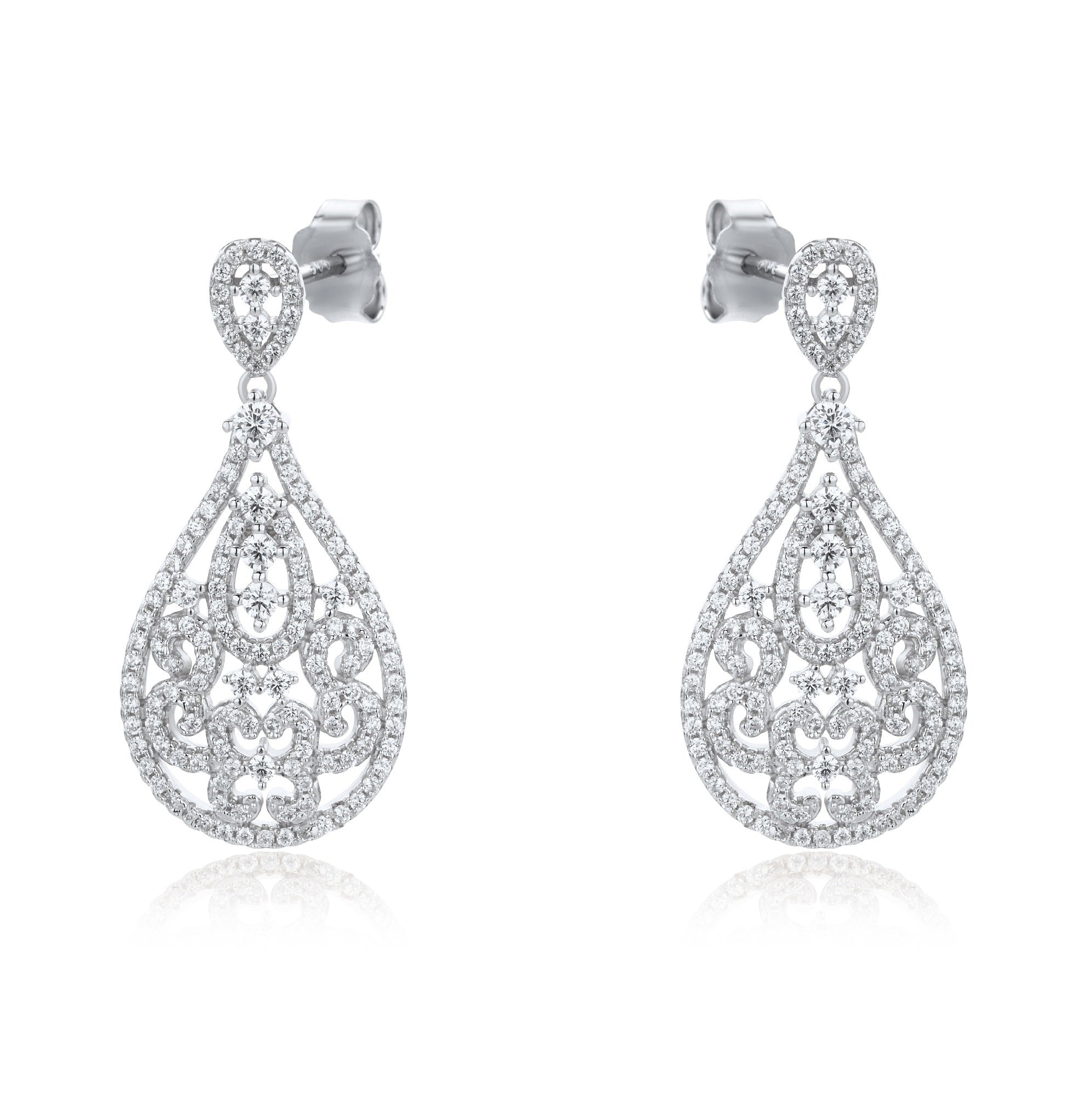 The Real Effect Drop Earrings RE43854