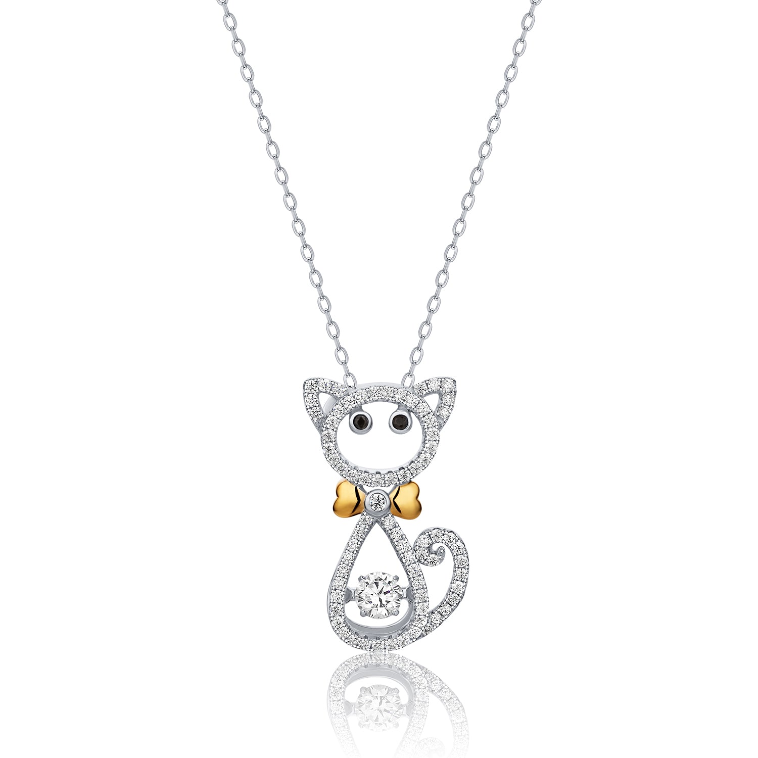 Real Effect Cat Necklace RE46984