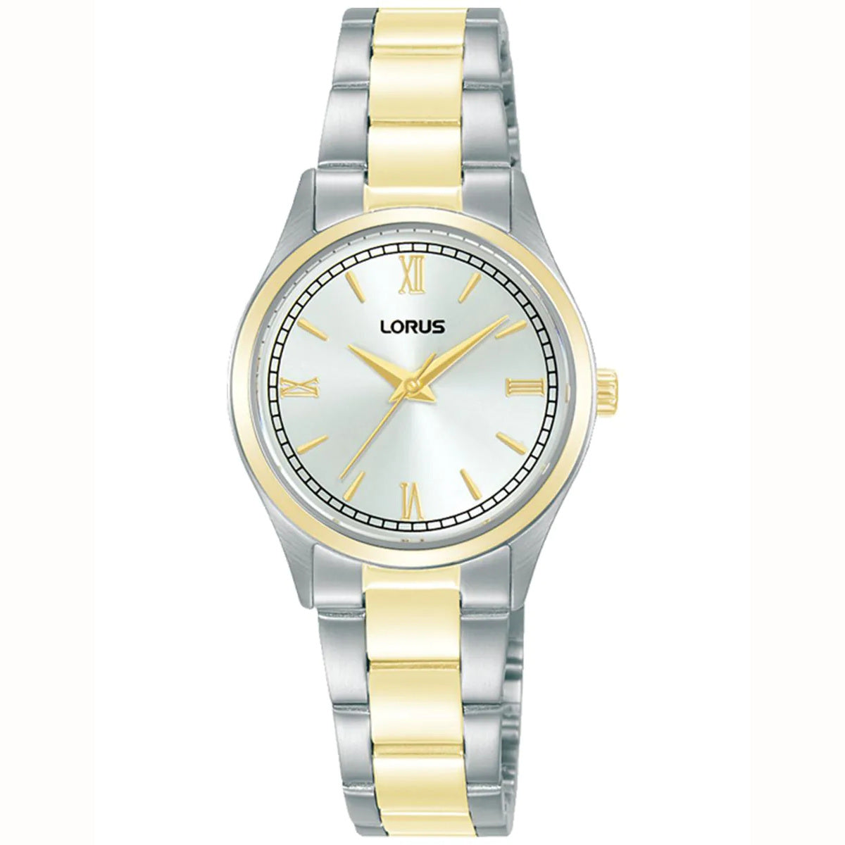 Lorus Ladies Classic Two Tone Bracelet Watch RG214YX9