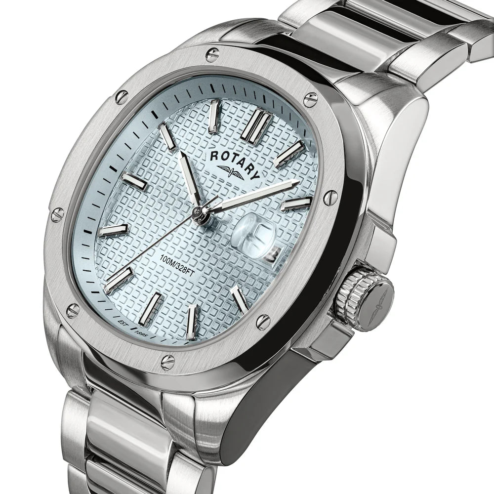 Rotary Apex100 Men's Bracelet Watch RGB10077/57 side