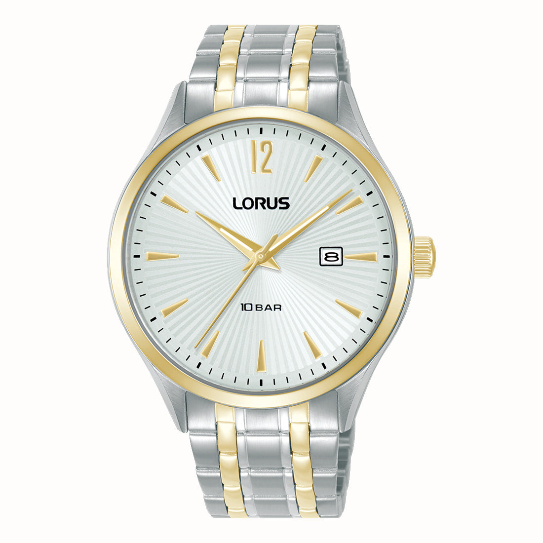 Lorus Men's Classic Two Tone Bracelet Watch RH992RX9