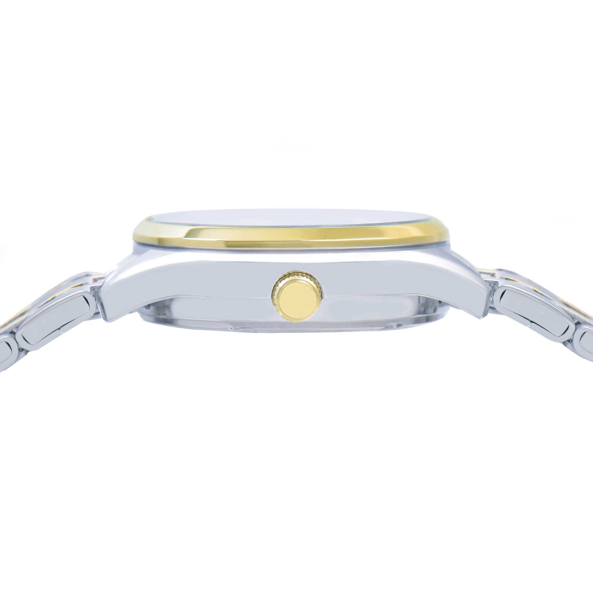 Lorus Ladies Classic Two Tone Bracelet Watch RG202CX9 SIDE