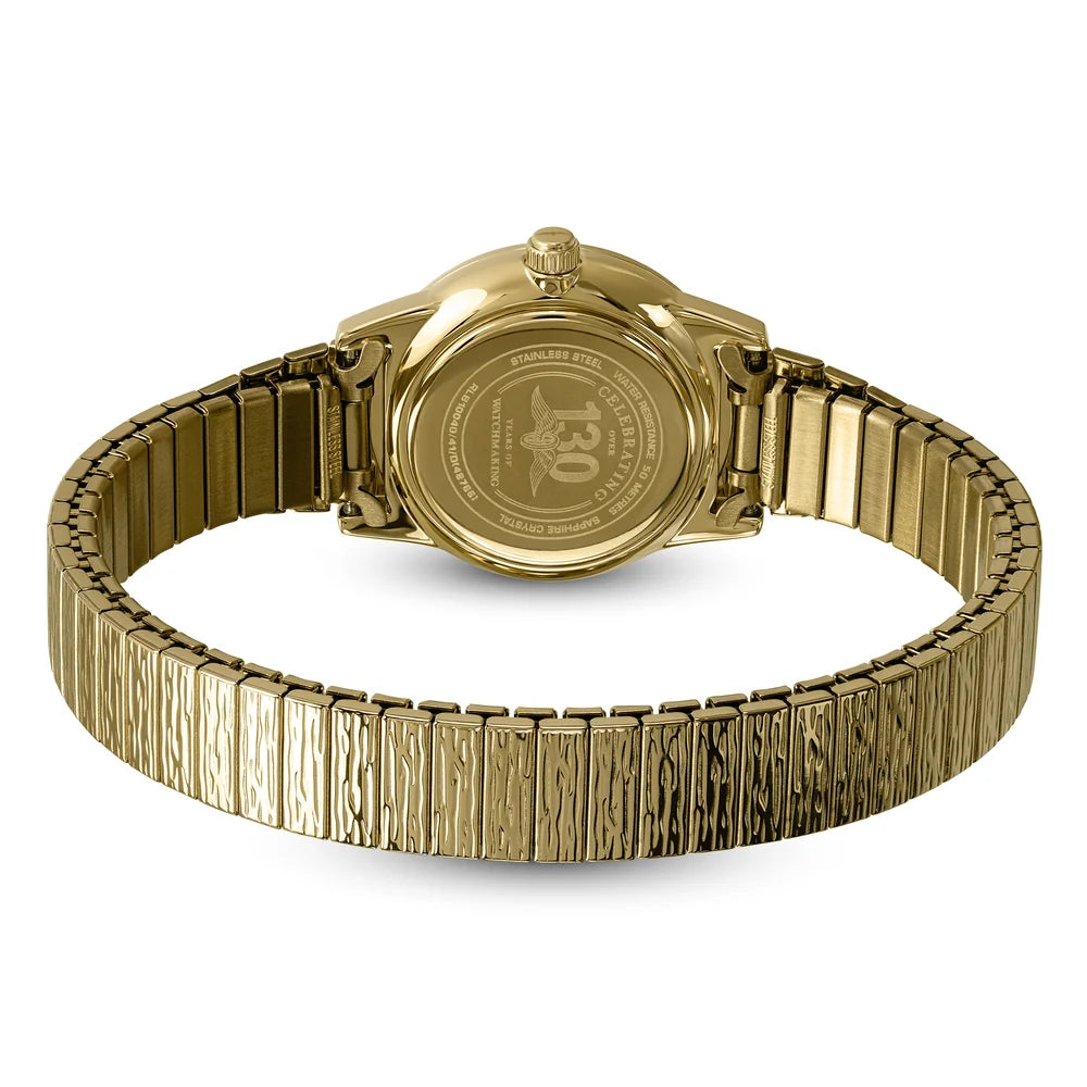 Rotary Heritage Altera Diamond Ladies Gold Tone Expansion Bracelet Watch RLB10040/41/D REAR